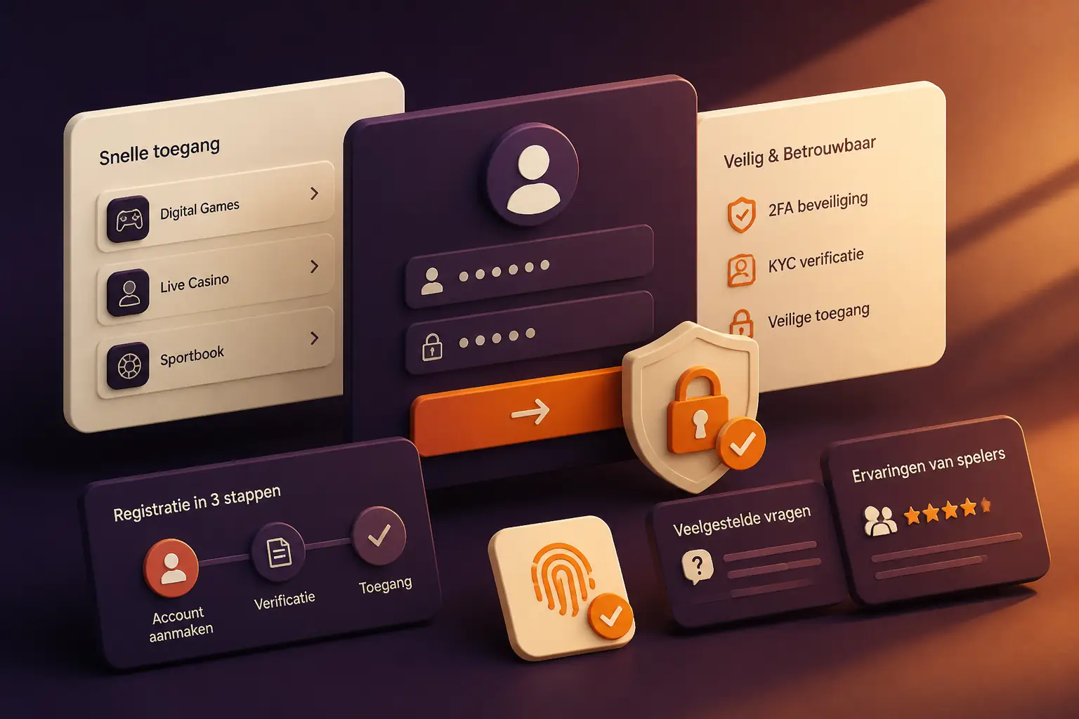 Slotrush Login visual guide for Slotrush Casino